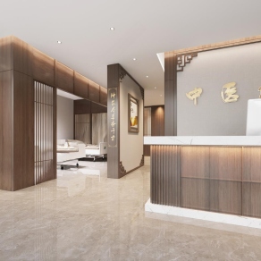 中式中医馆3D模型下载